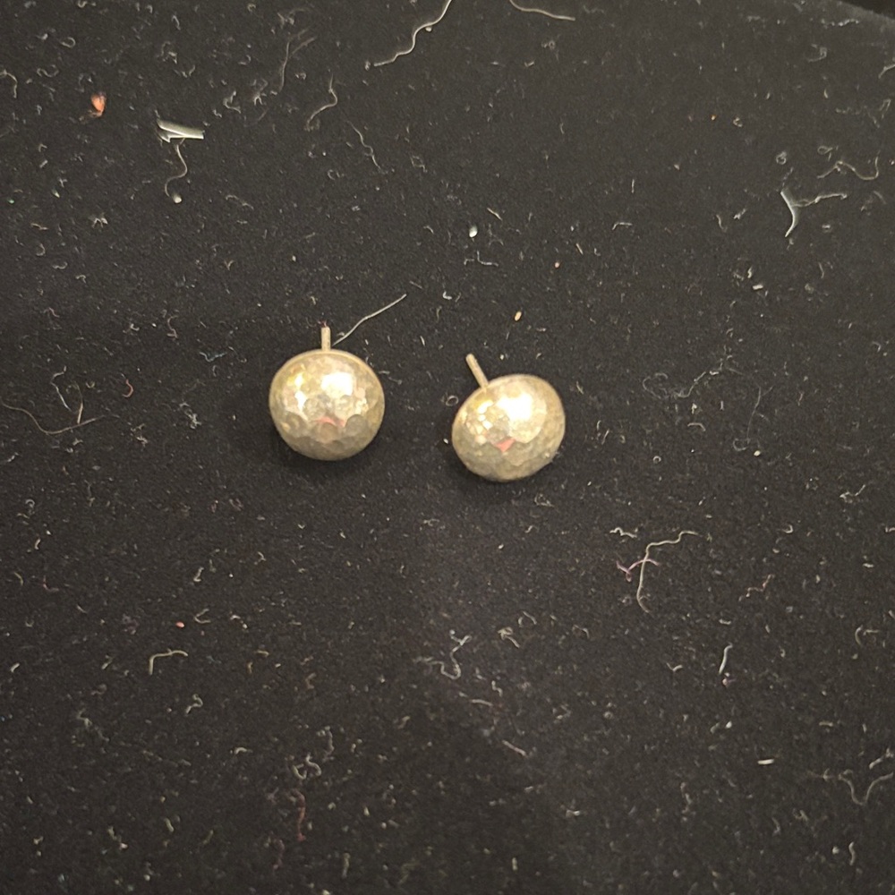 Elegant Silver Stud Earrings
